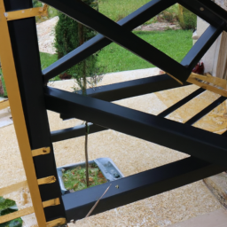 Création de pergola avec toiture véranda en PVC Arpajon